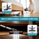 Aspirateur balai sans fil reffmov 60 kPa avec double batterie amovible