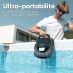 Robot piscine sans fil AIPER Scuba SE : compact pour piscines hors sol