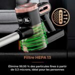 Aspirateur balai avec fil 3-en-1 Tower T513005BLG, pratique au quotidien