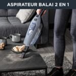 Aspirateur balai 2 en 1 Rowenta Dual Force RH6756WO, léger et pratique