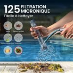 Aspirateur spa sans fil Apyns, 60 min d’autonomie pour spas et hot tubs