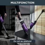Aspirateur balai 2-en-1 Rowenta X-Nano RH1128WO, léger et maniable