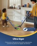 Aspirateur balai sans fil CHEFREE GreenEye, puissant et anti-nœuds