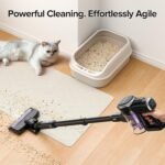 Aspirateur balai sans fil autoportant Lubluelu, 50 min et batterie amovible