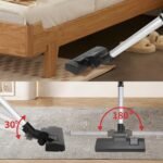 Aigostar aspirateur balai 2 en 1 avec fil 600W : léger et polyvalent