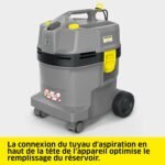 Aspirateur eau et poussières Kärcher NT 22/1 Ap L pour usage pro mobile