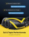 Aspirateur balai sans fil Vexilar V12 : puissant et efficace sur tapis