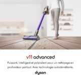 Aspirateur balai sans fil Dyson V11 Advanced : puissant et polyvalent