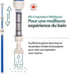 Aspirateur manuel pour spa Canadian Spa Co. Whirl Pool à 3 embouts