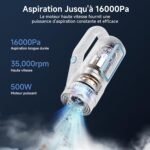 Aspirateur balai 2 en 1 filaire SIMPLUS, léger et pratique au quotidien