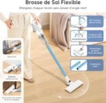Aspirateur balai 2 en 1 filaire SIMPLUS, léger et pratique au quotidien