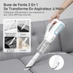 Aspirateur balai 2 en 1 filaire SIMPLUS, léger et pratique au quotidien