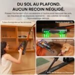 Aspirateur balai sans fil KIPMAX X20 : 50 kPa et 70 min d’autonomie