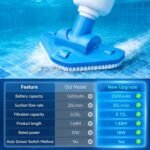 Aspirateur de piscine sans fil Umisu 3-en-1, pratique pour spa et spa gonflable
