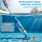 Aspirateur de piscine sans fil Umisu 3-en-1, pratique pour spa et spa gonflable