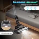 Aspirateur balai sans fil VickyHome 4 en 1 : léger et endurant | autonomie 65 min
