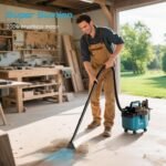 Aspirateur eau et poussière sans fil Seesii 10 L pour atelier et voiture