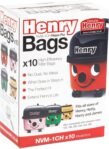 Sacs d’aspirateur Henry Numatic NVM-1CH HepaFlo, lot de 10 compatibles