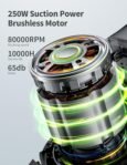 Aspirateur balai sans fil Kalado 26000Pa : autonomie et grand bac