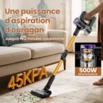Aspirateur balai sans fil Zynet S9 : puissant et pratique au quotidien