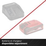 Aspirateur eau et poussière sans fil Einhell TP-VC 18/10 Li BL compact