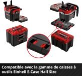 Aspirateur eau et poussière sans fil Einhell TP-VC 18/10 Li BL compact