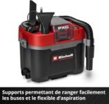 Aspirateur eau et poussière sans fil Einhell TP-VC 18/10 Li BL compact