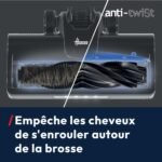 Aspirateur balai sans fil Hoover HF1 Plus : léger et anti-emmêlement