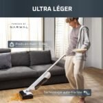 Aspirateur laveur sécheur sans fil Rowenta X-Clean 10, 180° et 60 min