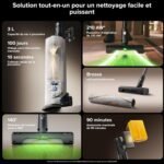 Aspirateur balai sans fil roborock H60 Hub Ultra avec station auto-vide