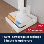 Aspirateur laveur sans fil Hoover HW400 : puissant et maniable à plat