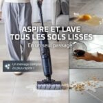 Aspirateur laveur sans fil Rowenta X-Clean 5 : léger et autonome
