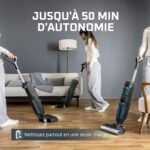 Aspirateur laveur sans fil Rowenta X-Clean 5 : léger et autonome