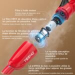 Aspirateur balai sans fil TEENO 150W, pratique pour voiture et maison