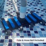 Aspirateur manuel de piscine POOLAZA 35 cm : pratique pour spa et fond