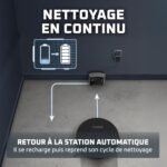 Robot aspirateur laveur Rowenta X-PLORER Serie 85 à navigation laser