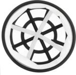 Filtre rond microfibre Spares2go 12 pouces pour aspirateur Henry