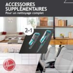 Aspirateur balai sans fil Hoover HF522STP, compact et pratique au quotidien