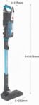 Aspirateur balai sans fil Hoover HF522STP, compact et pratique au quotidien
