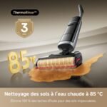 Aspirateur Laveur Dreame H15 Pro Heat : Eau Chaude et Bras IA