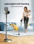 Aspirateur balai sans fil Kalado 26000Pa : autonomie et grand bac