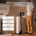 Aspirateur balai sans fil roborock H60 Hub Ultra avec station auto-vide