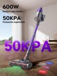 Aspirateur balai sans fil silencieux SMOTURE VAC02, 50 kPa et 65 min