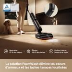 Aspirateur laveur sans fil Dreame H15 Pro FoamWash pour poils d’animaux