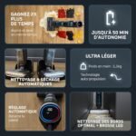 Aspirateur laveur sans fil Rowenta X-Clean 5 : léger et autonome