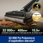Aspirateur laveur sécheur sans fil Tineco Floor One i7 Fold pliable