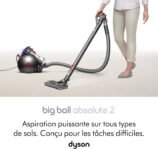 Aspirateur traîneau Dyson Big Ball Absolute 2 pour tous les sols