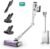Shark Detect Clean & Empty Aspirateur balai sans fil : 60 min d’autonomie et vidage automatique